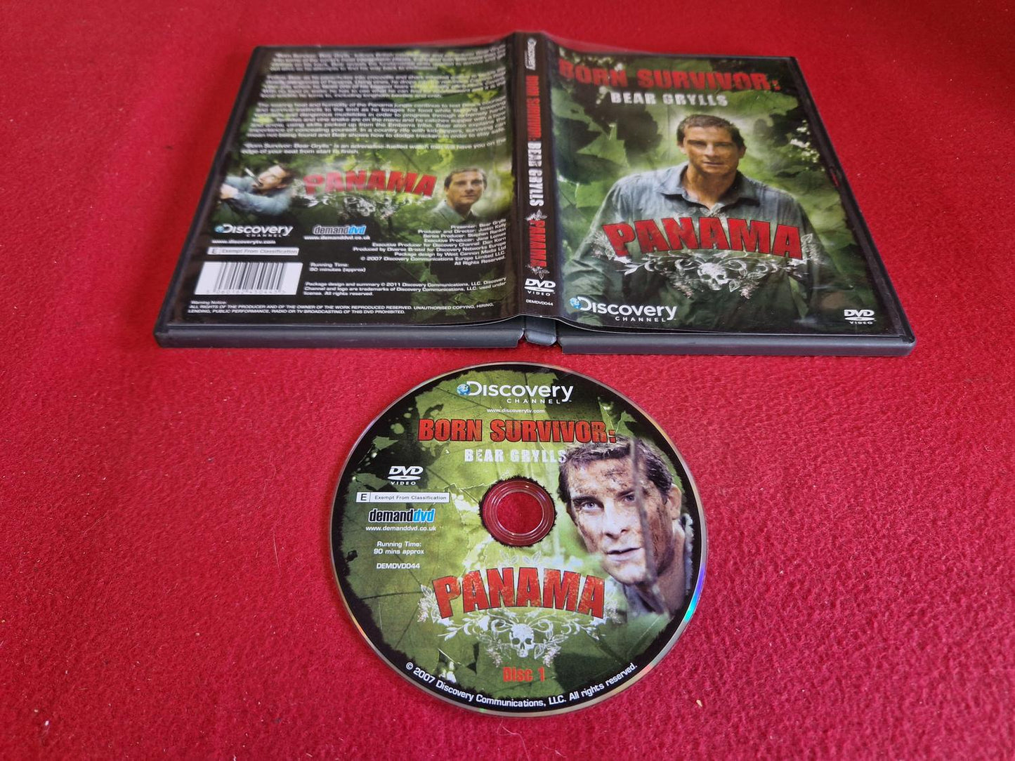 BORN SURVIVOR BEAR GRYLLS PANAMA till DVD