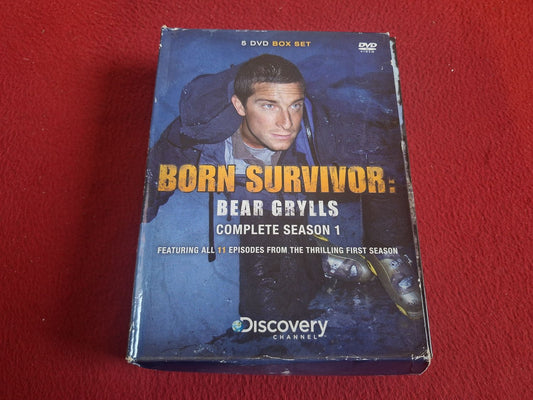 BORN SURVIVOR BEAR GRYLLS SEASON 1 BOX DVD