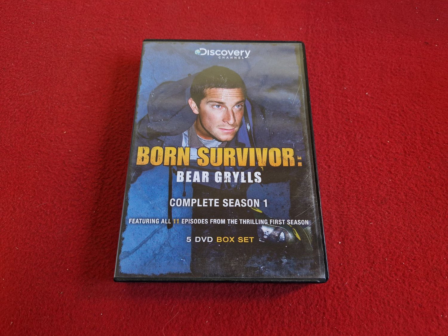 BORN SURVIVOR BEAR GRYLLS SEASON 1 BOX till DVD