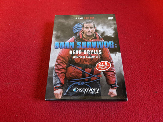 BORN SURVIVOR BEAR GRYLLS SEASON 2 BOX DVD