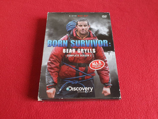 BORN SURVIVOR BEAR GRYLLS SEASON 2 BOX till DVD