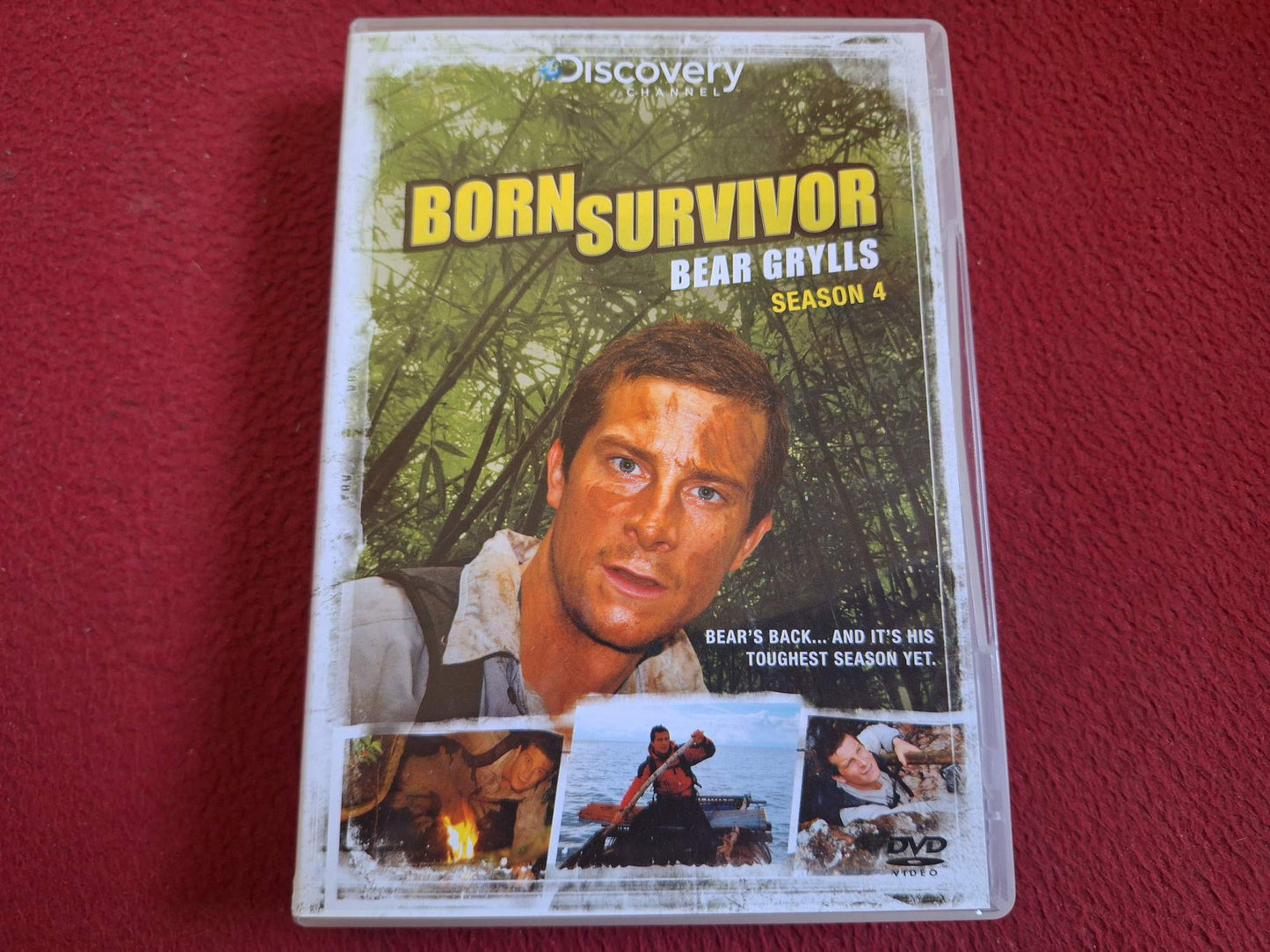 BORN SURVIVOR BEAR GRYLLS SEASON 4 BOX DVD