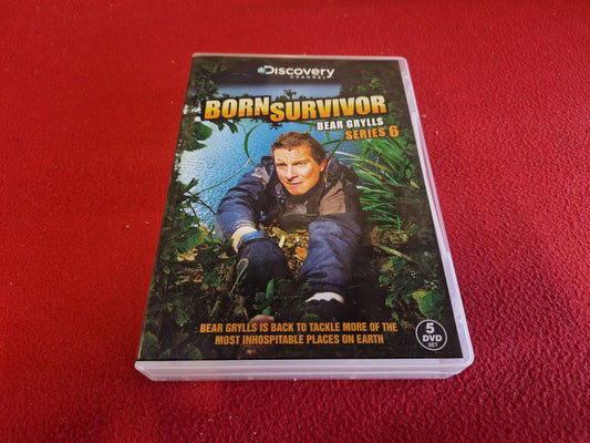 BORN SURVIVOR BEAR GRYLLS SERIES 6 BOX till DVD