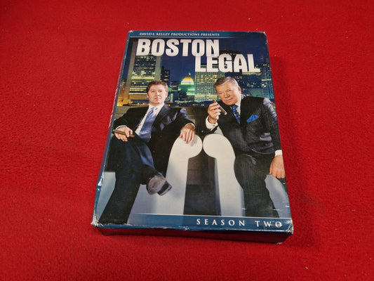 BOSTON LEGAL SEASON 2 BOX till DVD