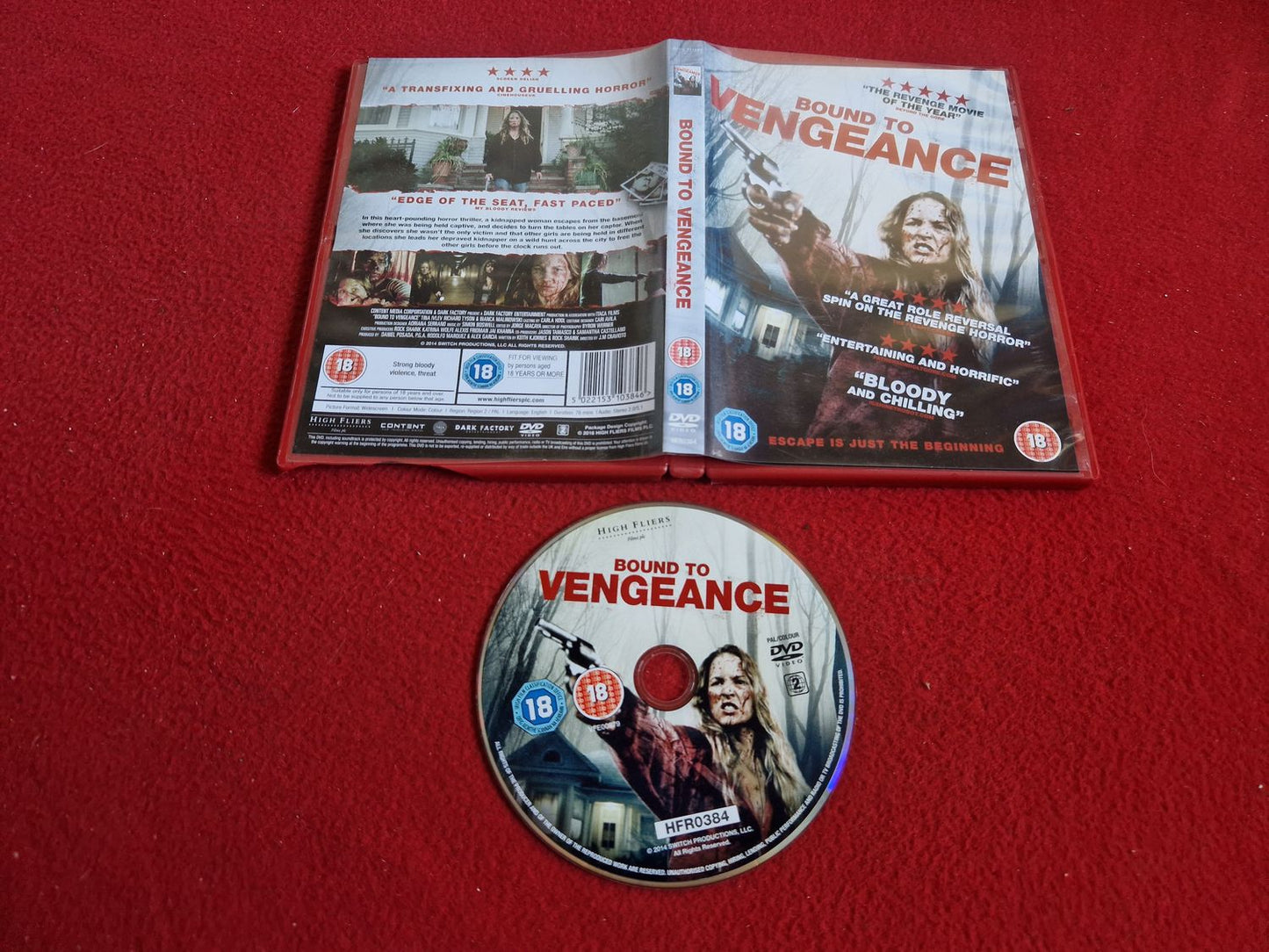 BOUND TO VENGEANCE DVD