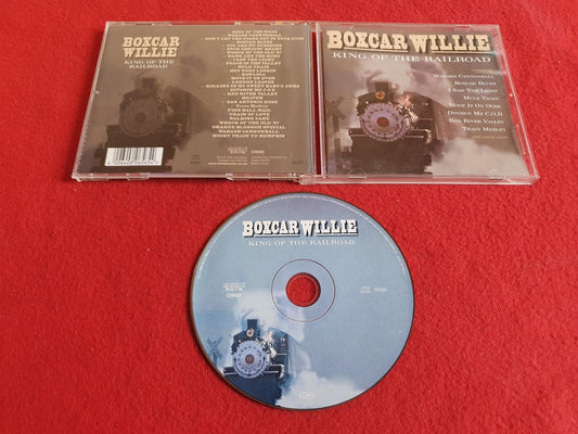 BOXCAR WILLIE KING OF THE RAILROAD till CD
