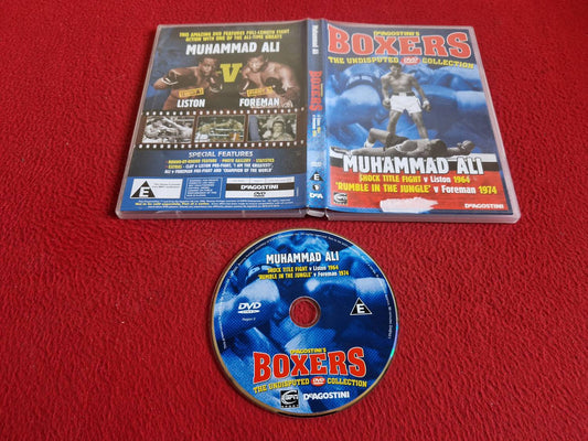 BOXERS - MUHAMMAD ALI V LISTON 1964 + V FOREMAN 1974 DVD