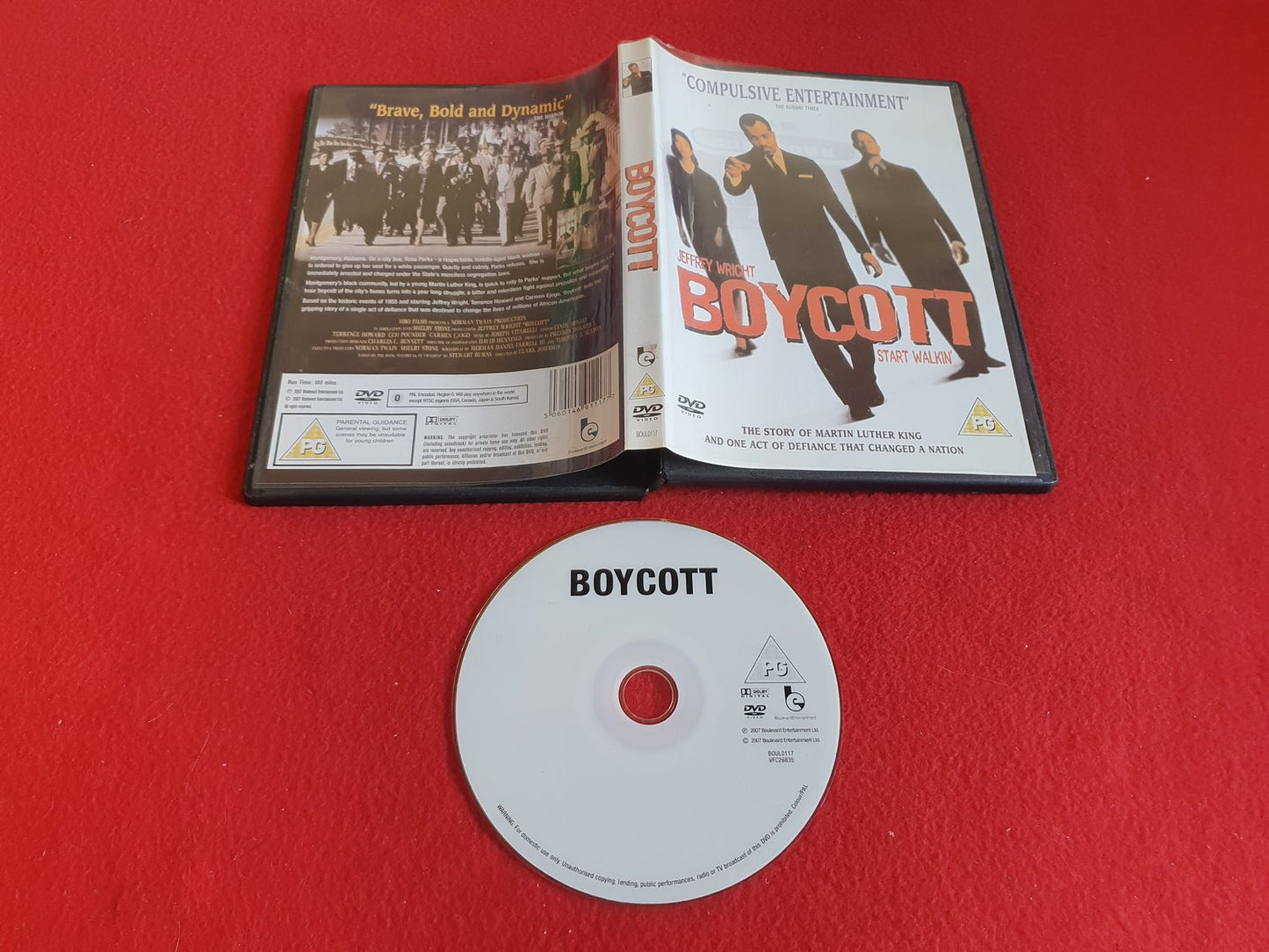 BOYCOTT till DVD