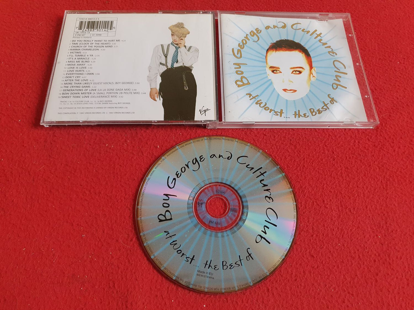 BOY GEORGE AND CULTURE CLUB AT WORST... THE BEST OF till CD