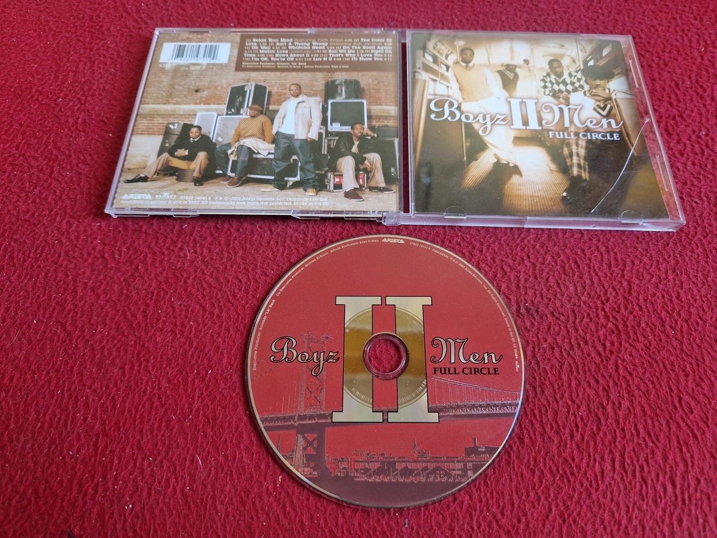 BOYZ II MEN FULL CIRCLE CD