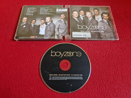 BOYZONE BACK AGAIN NOT MATTER WHAT CD