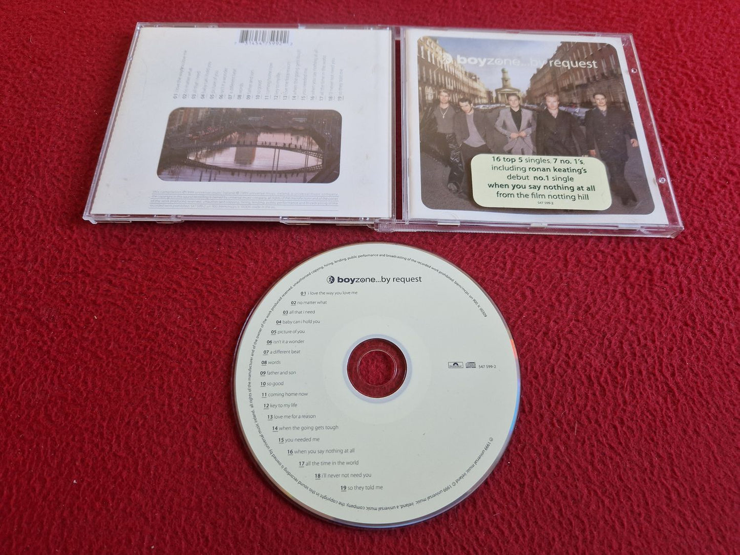 BOYZONE BY REQUEST CD