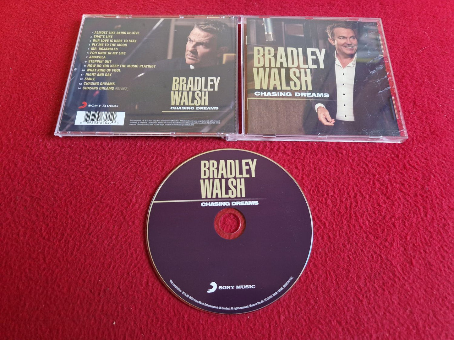 BRADLEY WALSH CHASING DREAMS CD