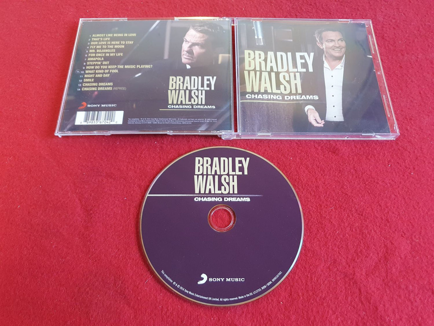BRADLEY WALSH CHASING DREAMS till CD