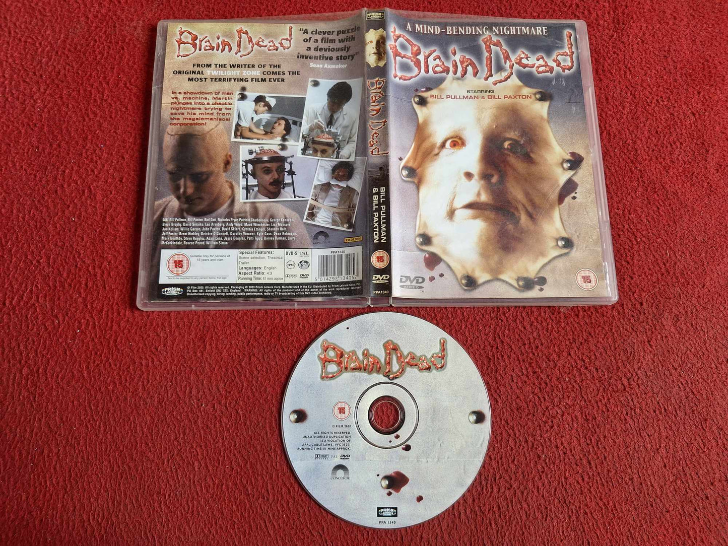 BRAIN DEAD DVD