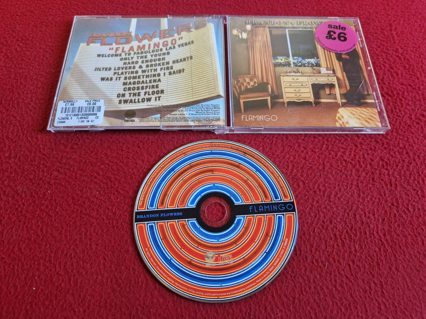 BRANDON FLOWERS FLAMINGO CD