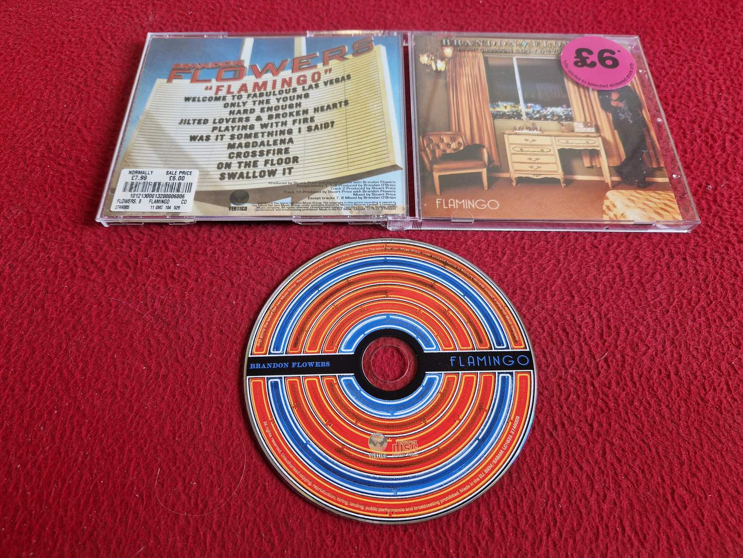 BRANDON FLOWERS FLAMINGO CD