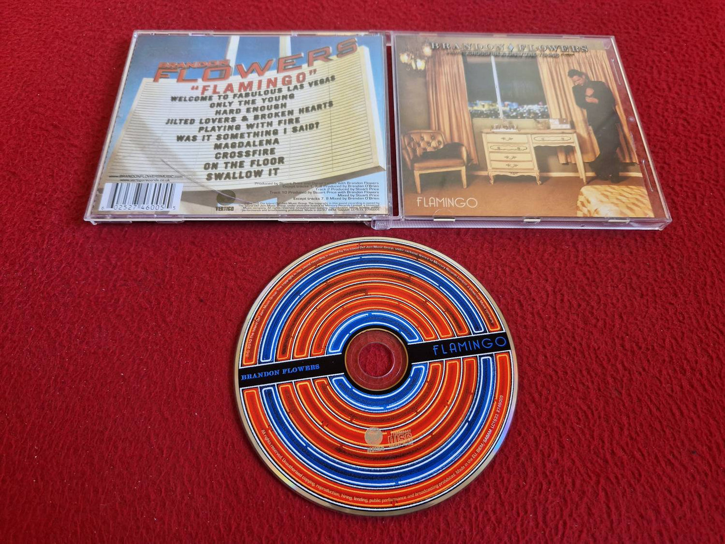 BRANDON FLOWERS FLAMINGO CD