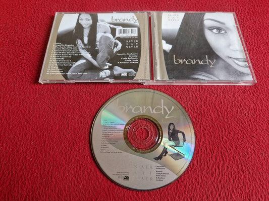 BRANDY NEVER SAY NEVER CD