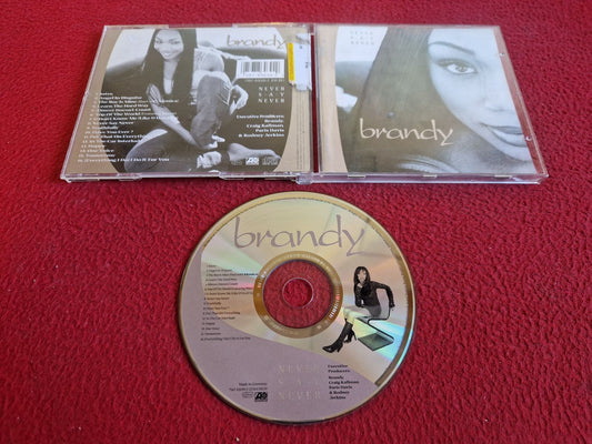 BRANDY NEVER SAY NEVER CD