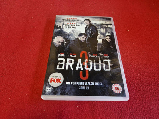 BRAQUO SEASON 3 BOX till DVD