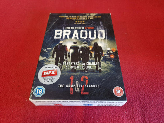 BRAQUO SEASONS 1 & 2 BOX till DVD