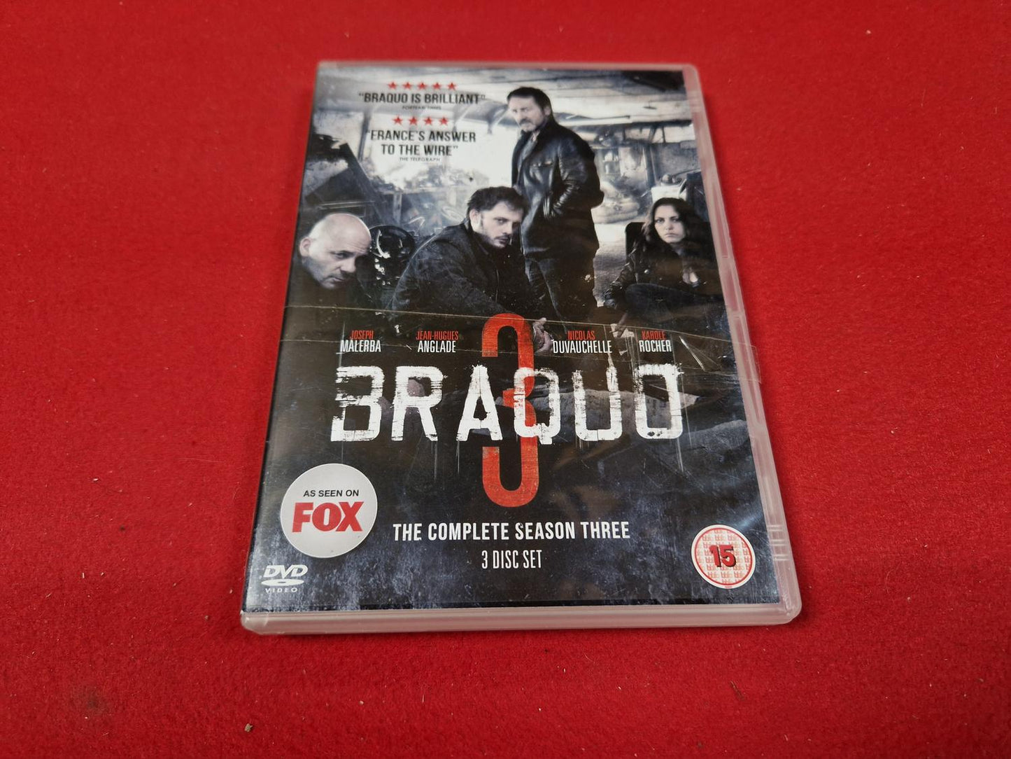 BRAQUO THE COMPLETE SEASON 3 BOX till DVD