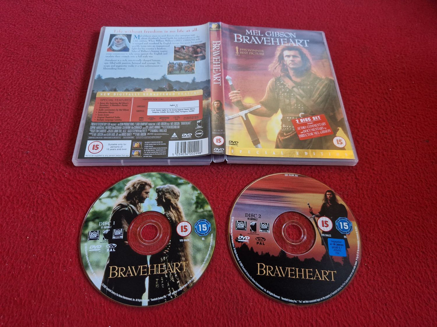 BRAVEHEART DVD
