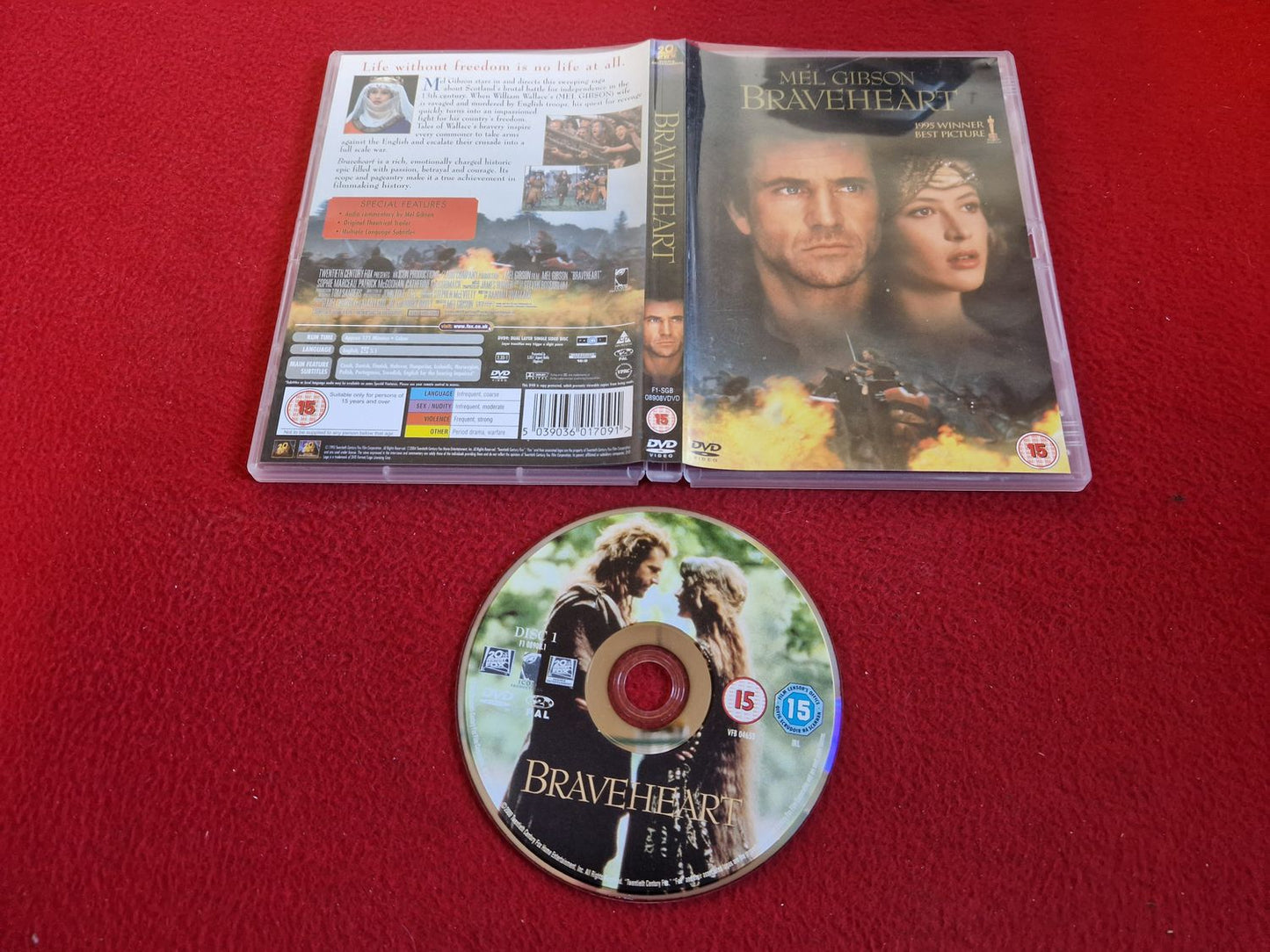 BRAVEHEART DVD