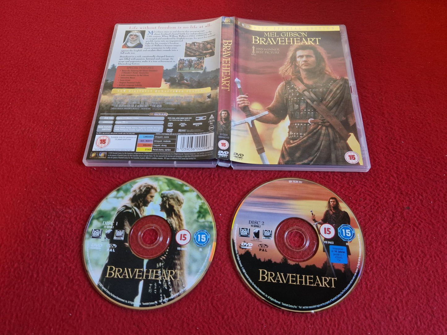 BRAVEHEART DVD