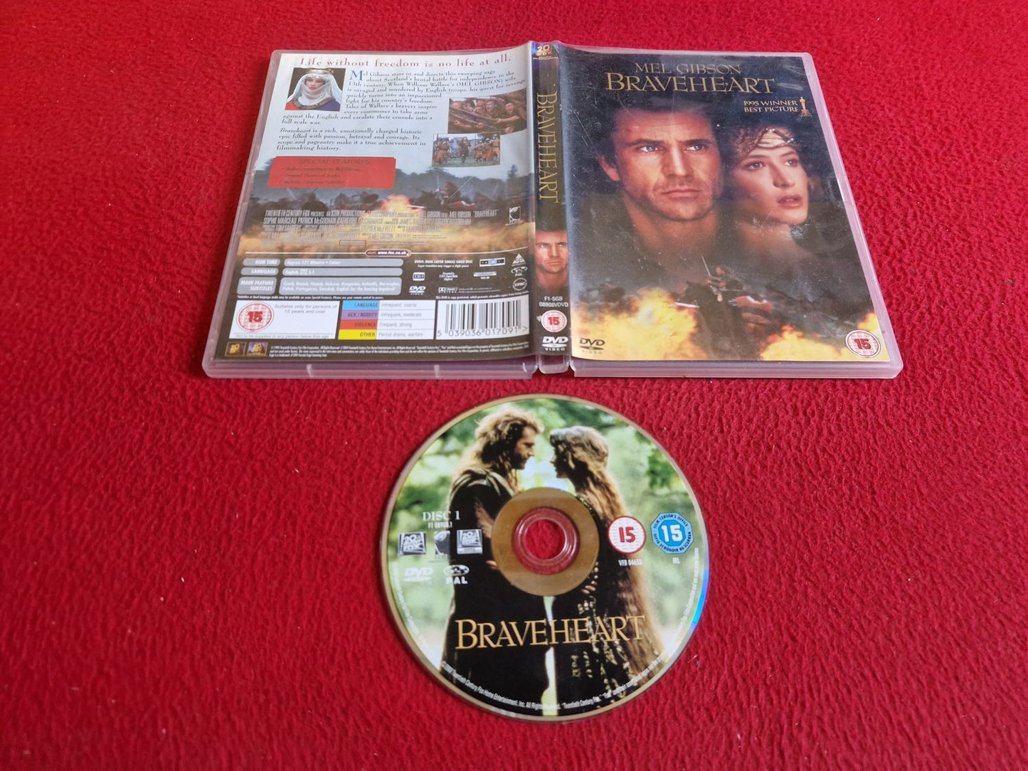 BRAVEHEART DVD