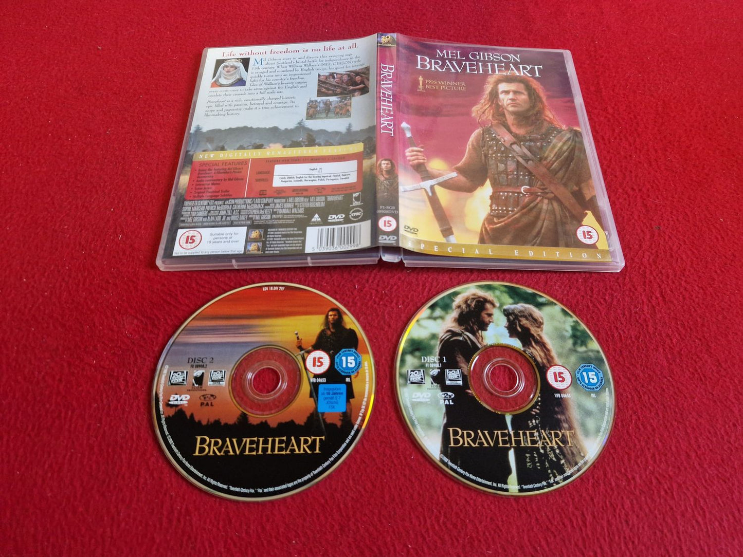 BRAVEHEART SPECIAL EDITION DVD