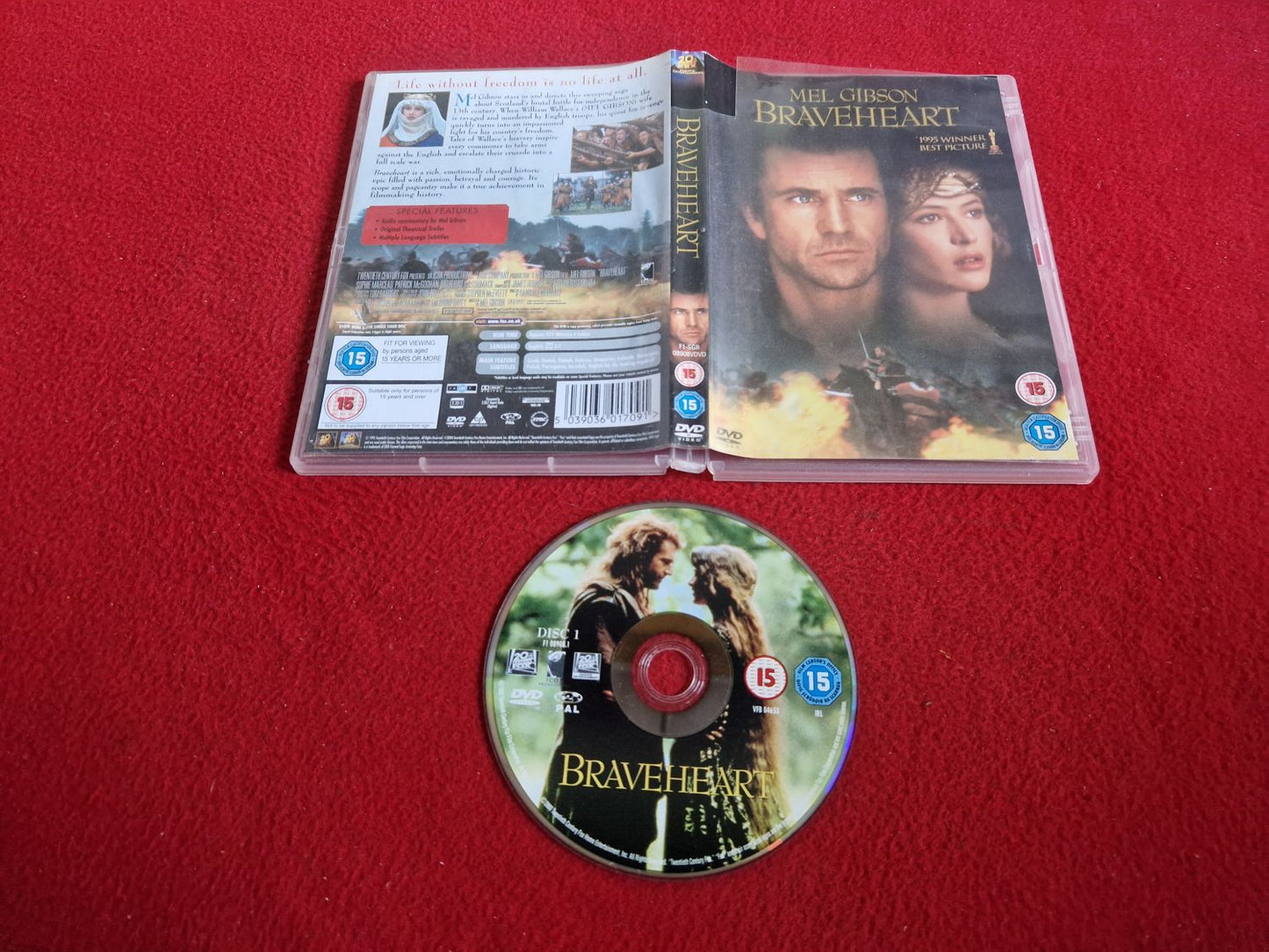 BRAVEHEART till DVD