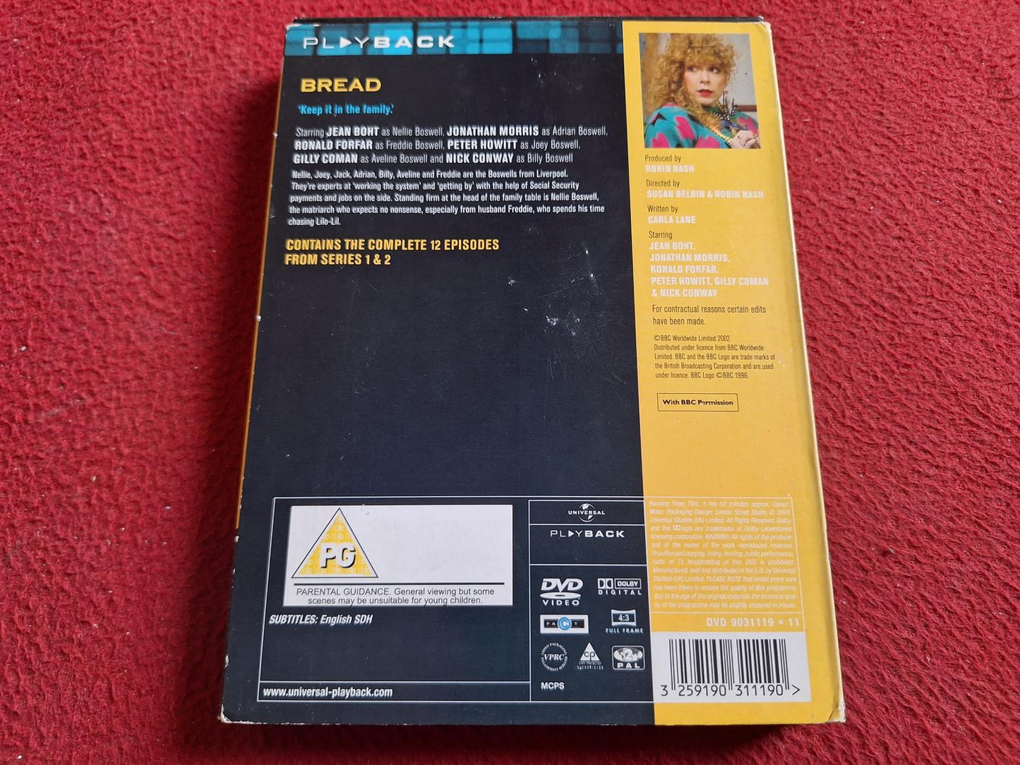 BREAD SERIES 1 & 2 BOX DVD