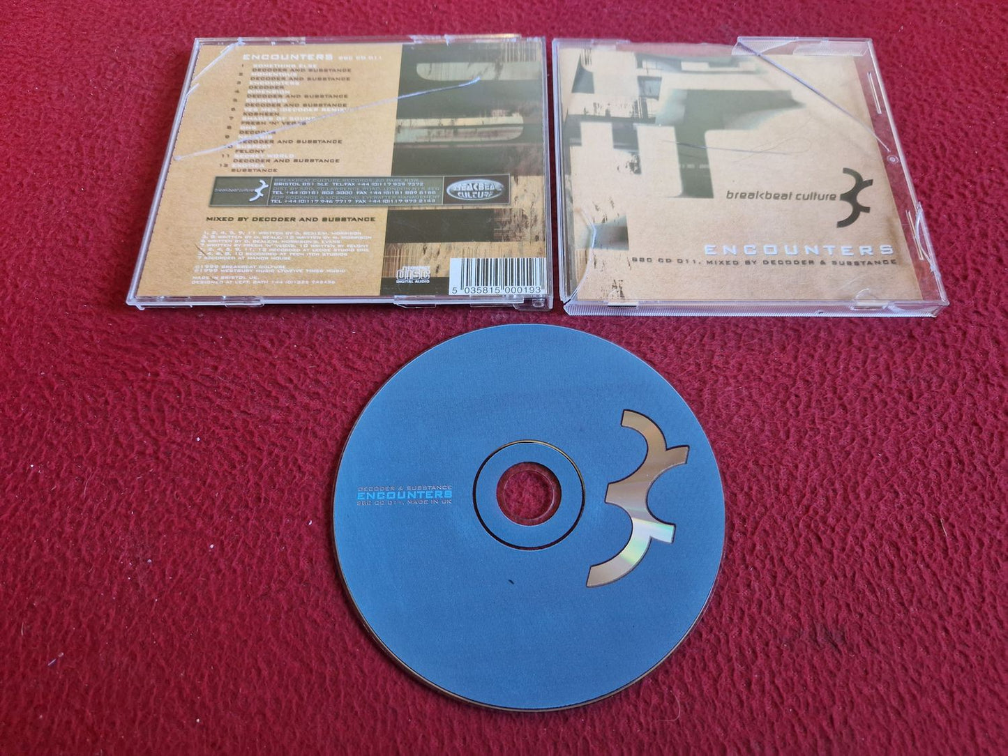 BREAKBEAT CULTURE ENCOUNTERS CD
