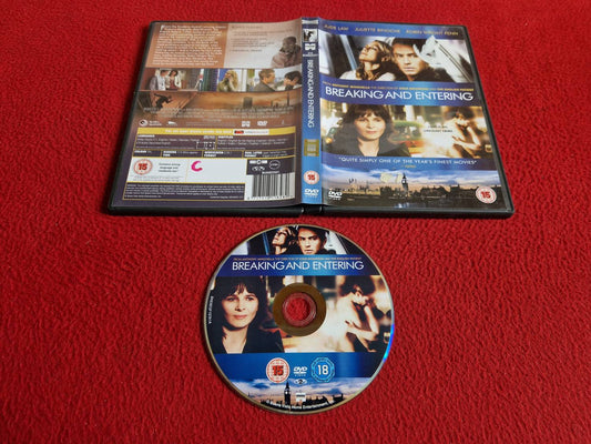 BREAKING AND ENTERING DVD