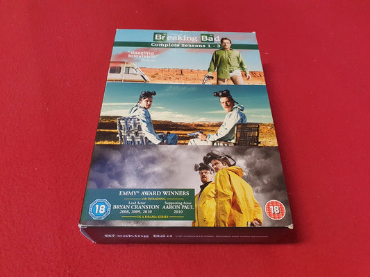 BREAKING BAD SEASONS 1 - 3 BOX till DVD