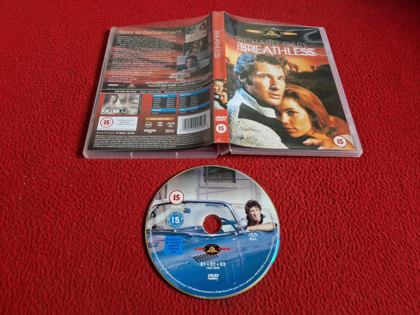 BREATHLESS DVD