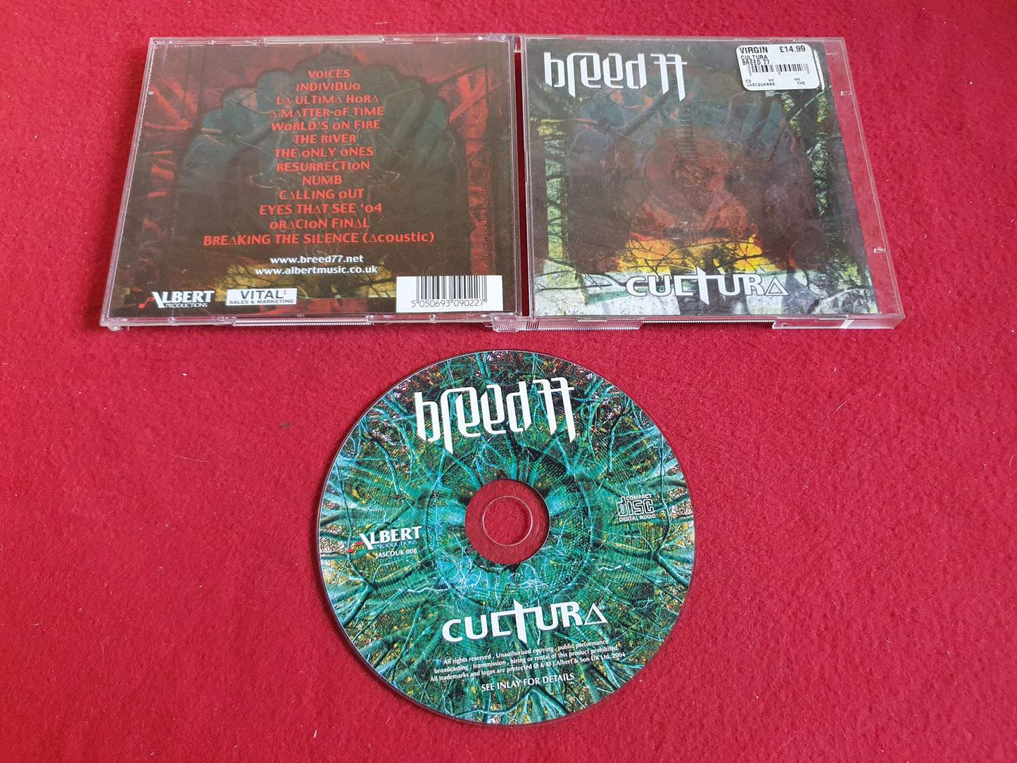 BREED 77 CULTURA till CD