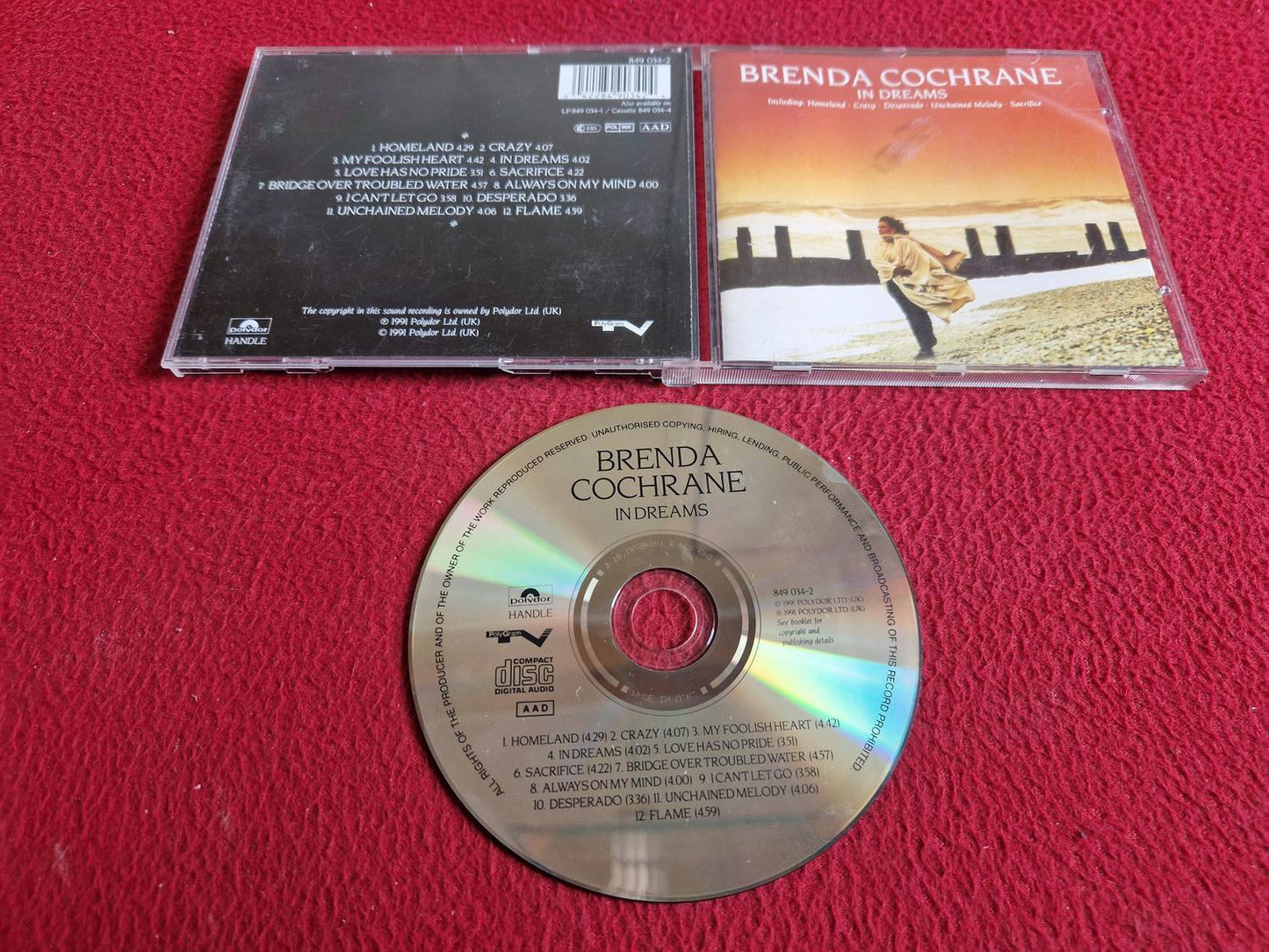 BRENDA COCHRANE IN DREAMS CD