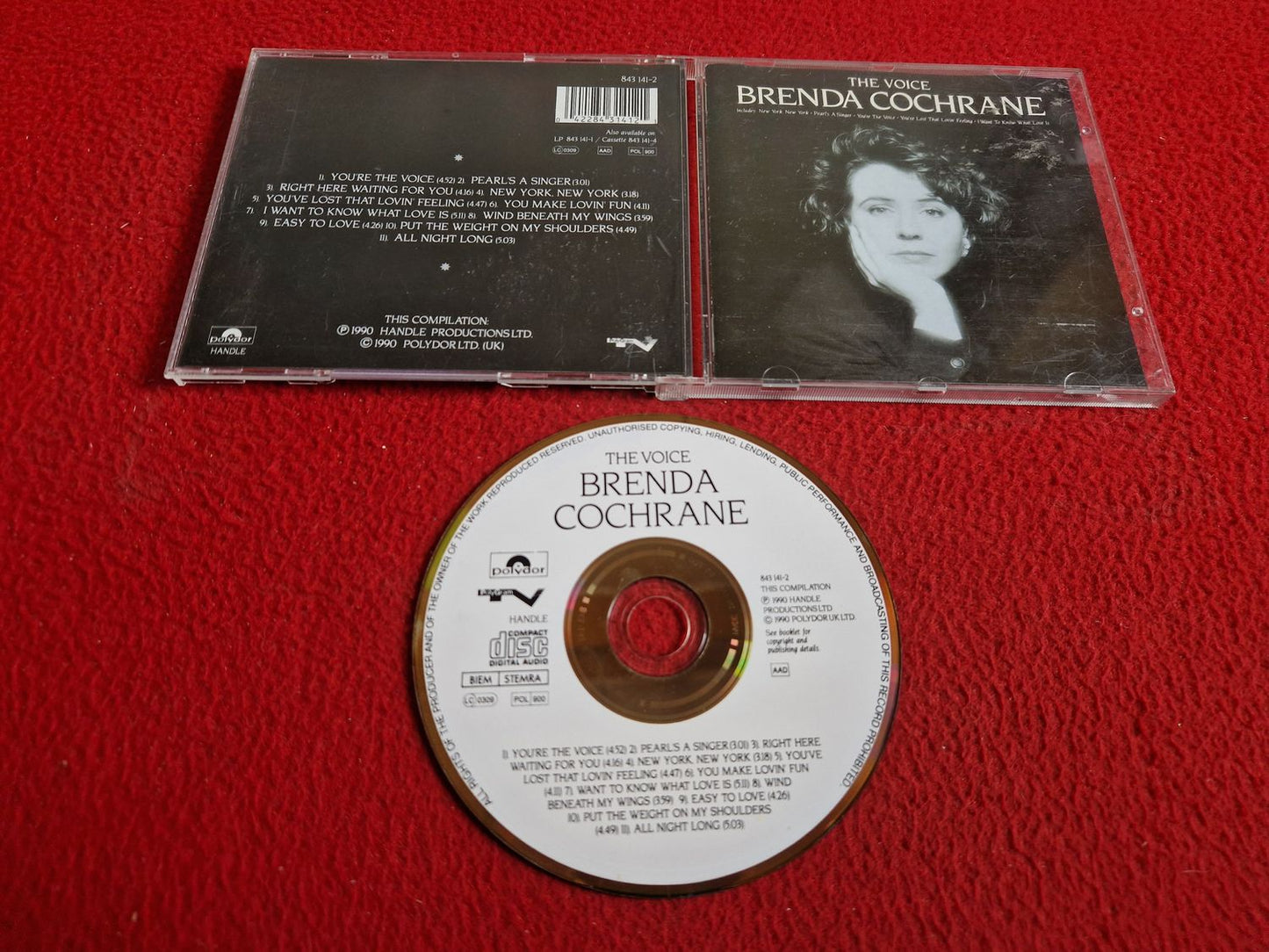 BRENDA COCHRANE THE VOICE CD