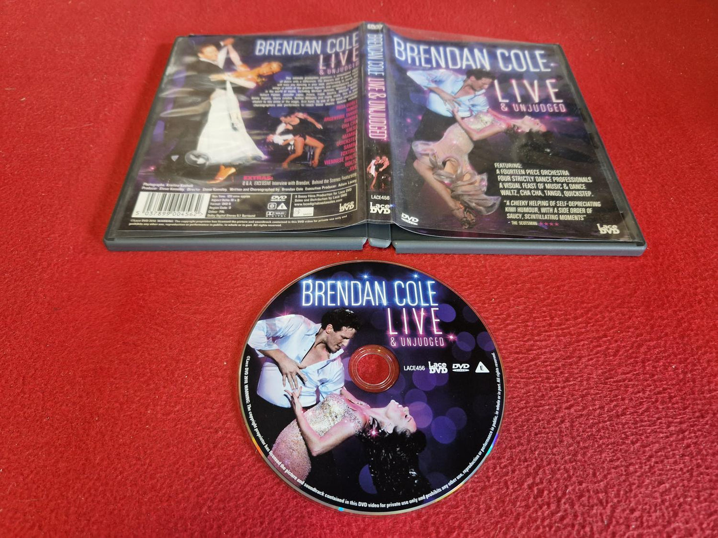 BRENDAN COLE LIVE & UNJUDGED till DVD