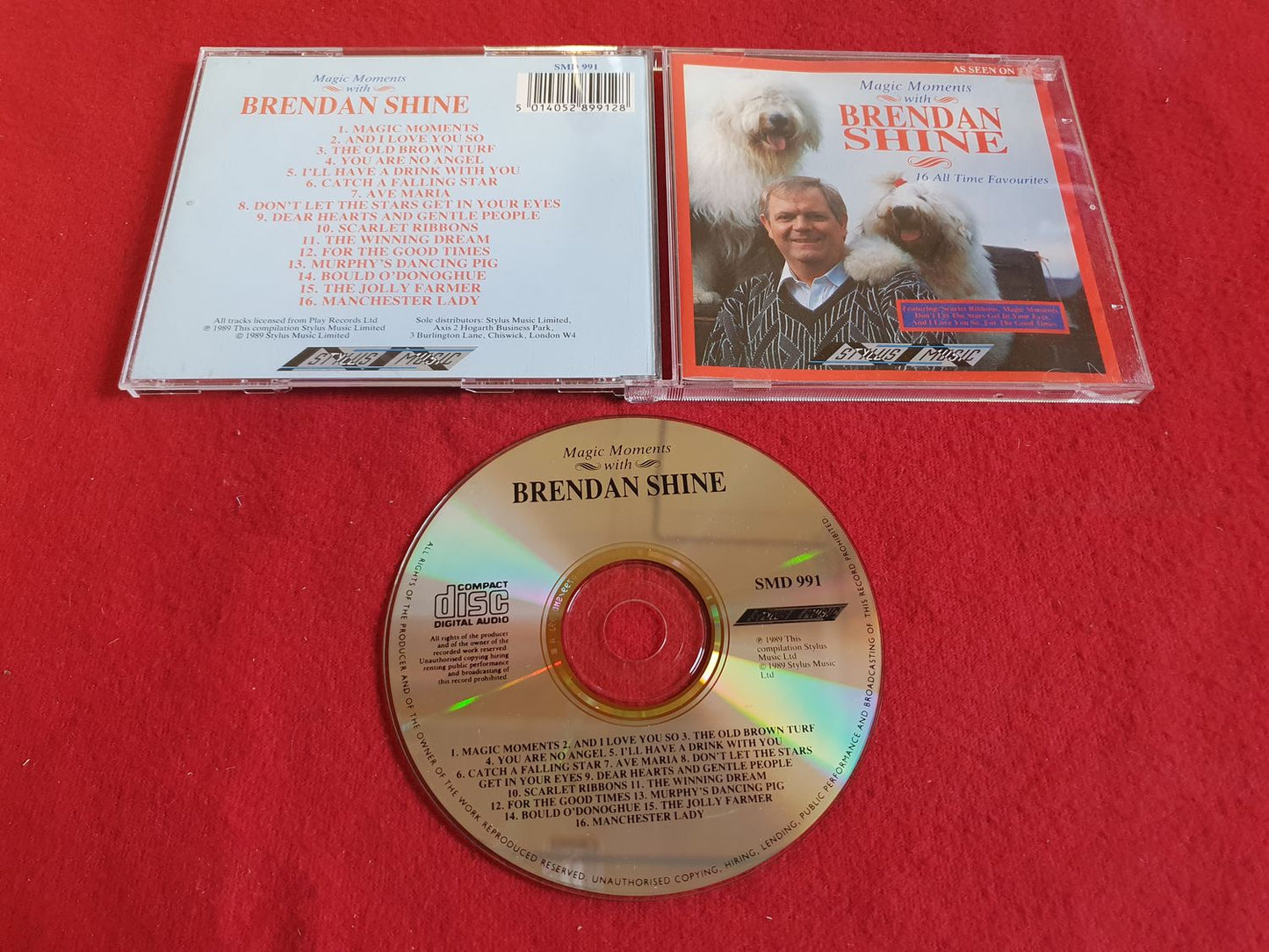 BRENDAN SHINE MAGIC MOMENTS WITH till CD