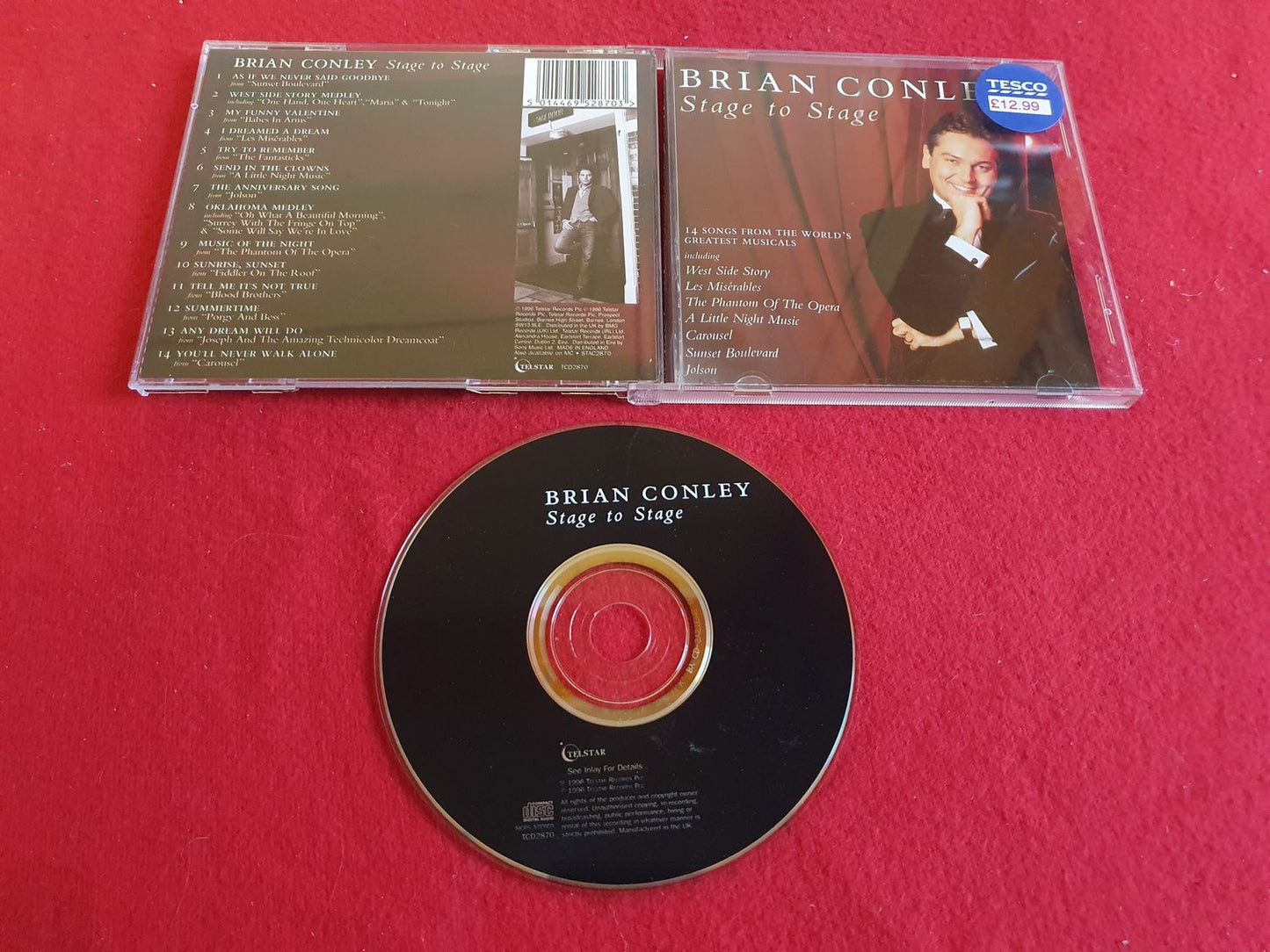 BRIAN CONLEY STAGE TO STAGE till CD