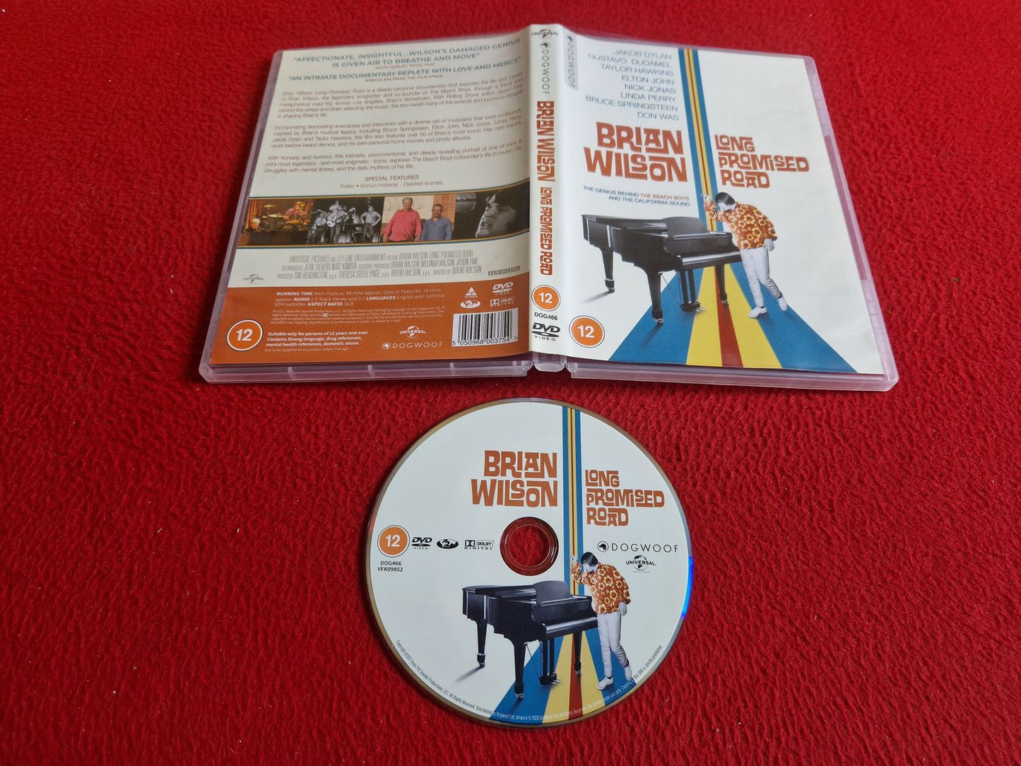 BRIAN WILSON LONG PROMISED ROAD DVD