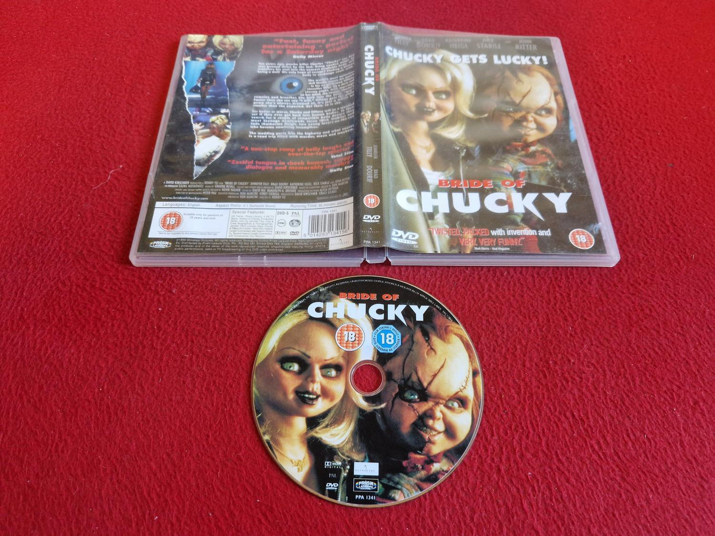 BRIDE OF CHUCKY DVD
