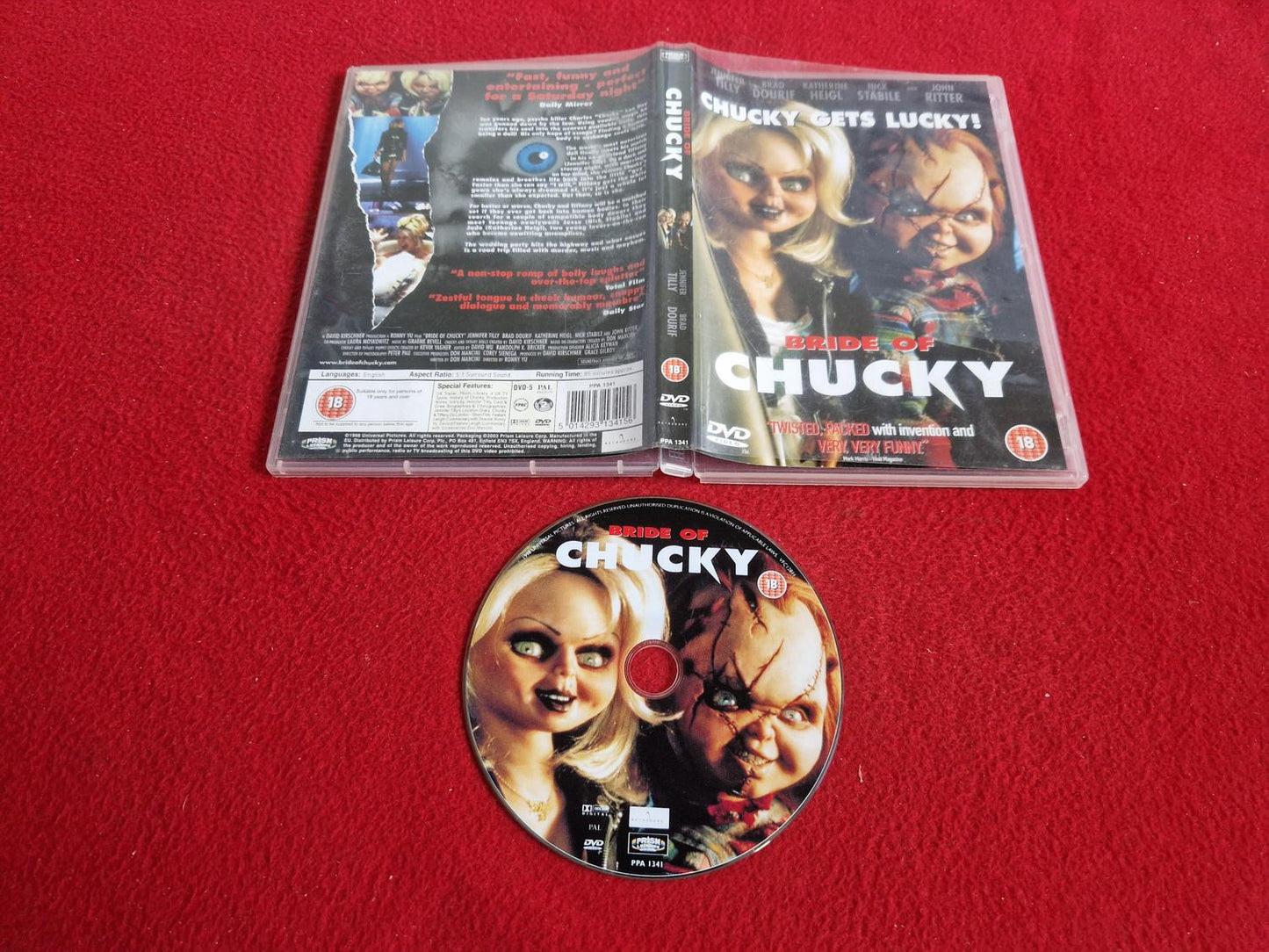 BRIDE OF CHUCKY DVD