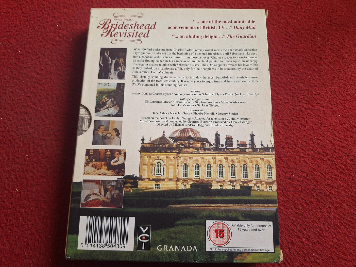 BRIDESHEAD REVISITED THE COMPLETE SERIES BOX DVD