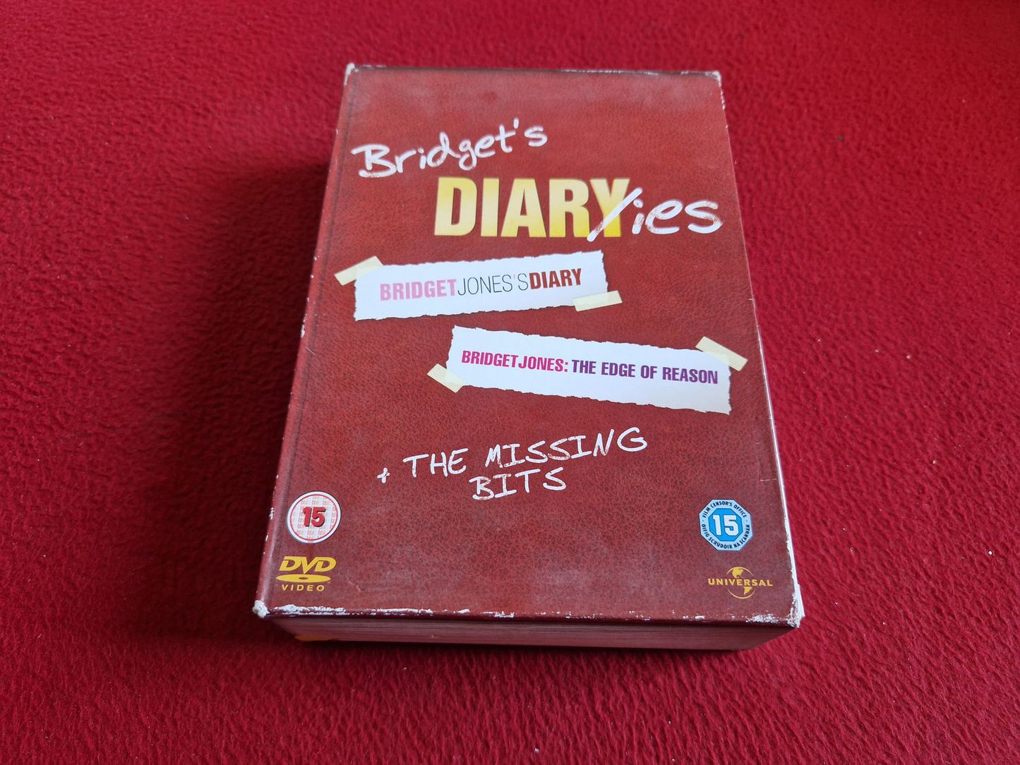 BRIDGET JONES DIARY / EDGE OF REASON / THE MISSING BITS BOX DVD