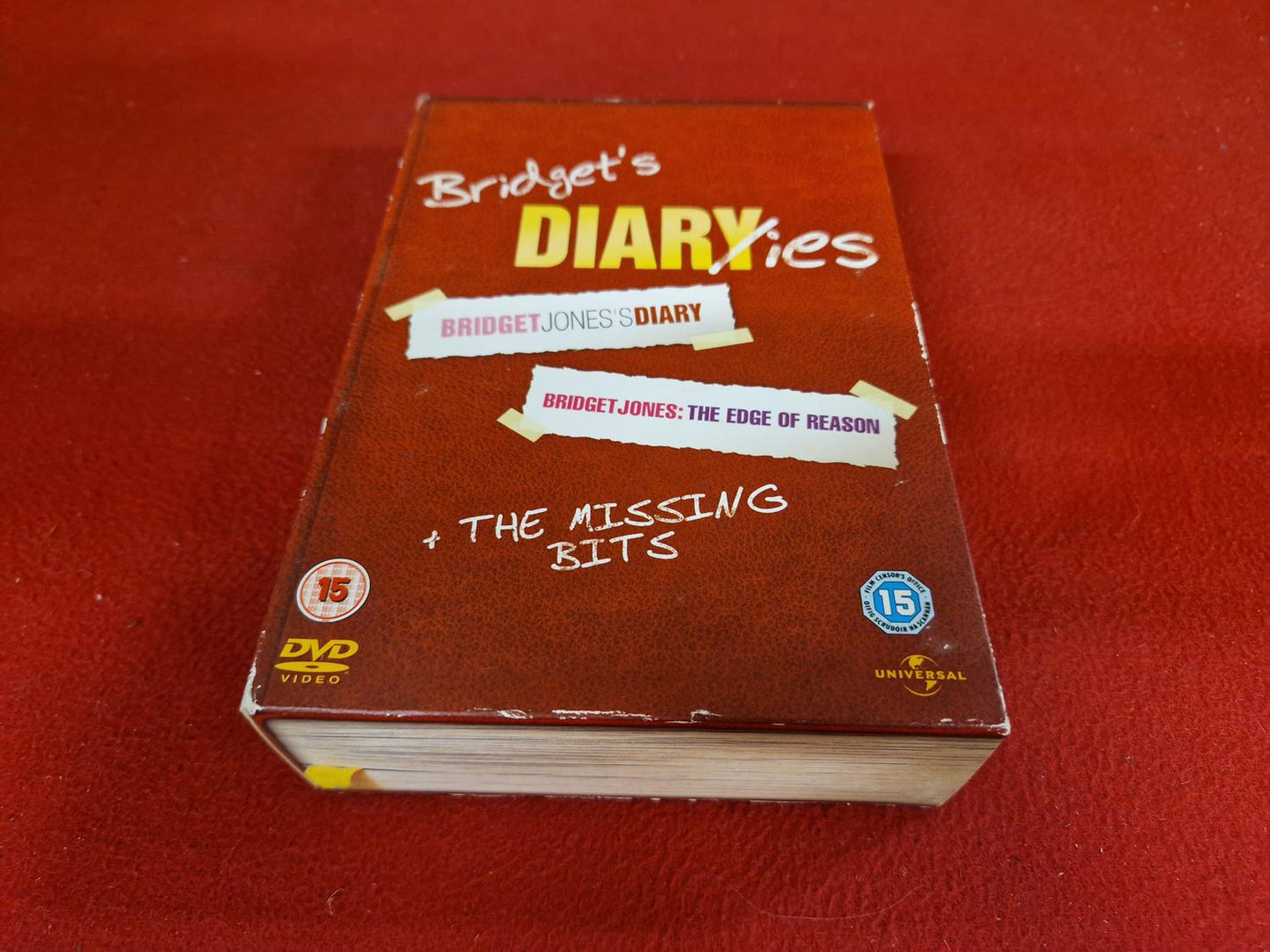 BRIDGET JONES DIARY / EDGE OF REASON + THE MISSING BITS BOX till DVD